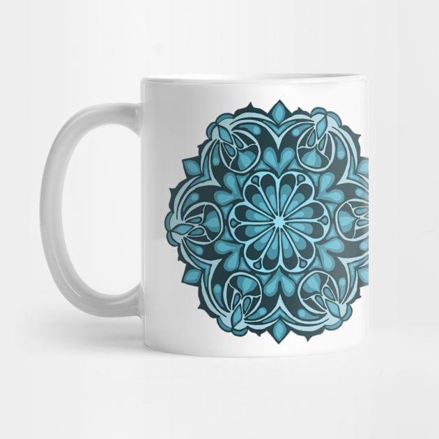 Blue mandala by brooklynmpls